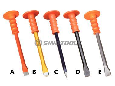 Cold Chisel with Rubber Holder