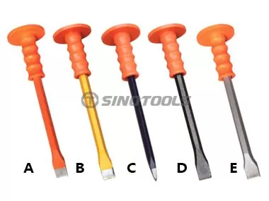Cold Chisel with Rubber Holder