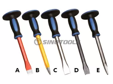 Cold Chisel with Rubber Holder