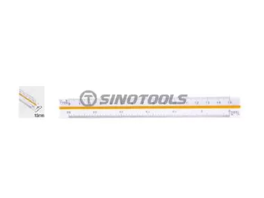 Plastic Triangular Scale Ruler