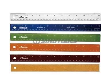 Metal Ruler Cork Back
