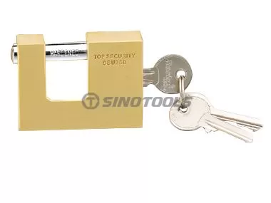 Brass Rectangular Padlock