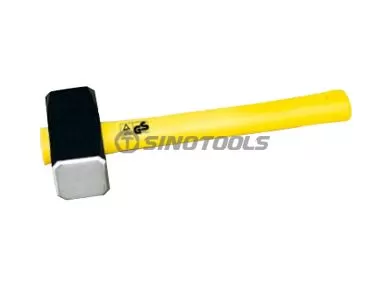 German Type Stoning Hammer With Plastic-Coating Converse Handle