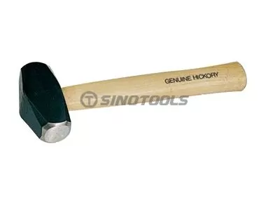 American Type Stoning Hammer With Hickory Handle