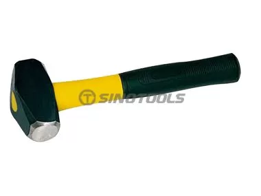 American Type Stoning Hammer With Half Plastic-Coating Handle