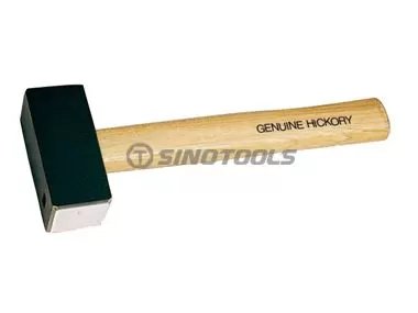 French Type Stoning Hammer With Hickory Handle