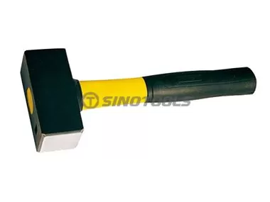 GS Stoning Hammer With Colour Plastic-Coating Handle