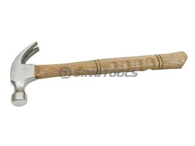 American Type Claw Hammer With Wooden Handle 