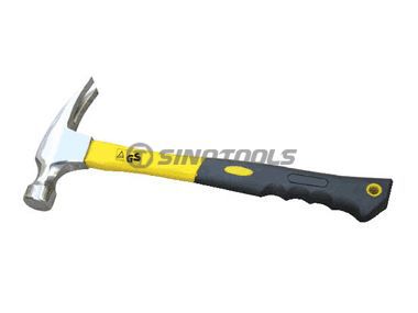 Right Angle American Type Claw Hammer With TPR Plastic-Coating Handle