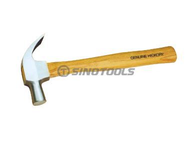 British Type Claw Hammer With Hickory Handle 