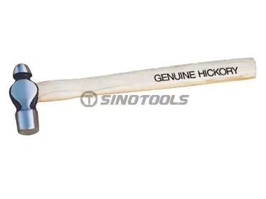 American Type Ball Pein Hammer With Hickory Handle