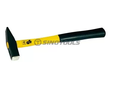 German Type Machinist Hammer With Half Plastic-Coating Handle