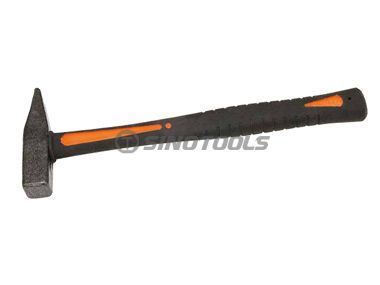 German Type Machinist Hammer With Double Color Plastic-Coating Handle