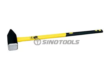German Type Machinist Hammer With TPR Plastic Coating Handle 