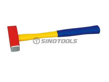 German Type Brick Hammer With Plastic-Coating Handle
