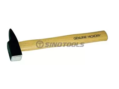 French Type Machinist Hammer With Hickory Handle