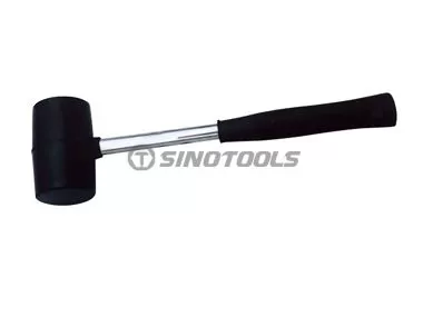 Rubber Mallet With Steel Handle