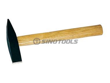 British Type Chipping Hammer With Wooden Handle