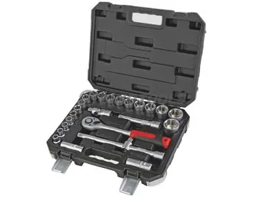 25PC 1/2''Dr.Socket Set