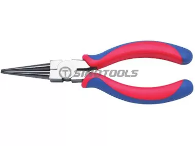 USA Type Round Nose Plier Plastic Grip Handle