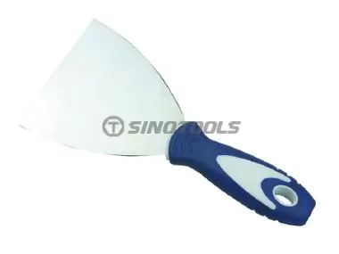 Putty Knife with Rubber Handle 