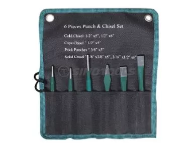 6PCs Punch & Chisel Set