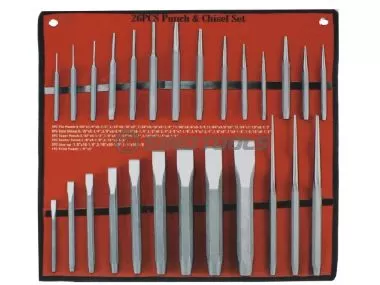 26PCs Punch & Chisel Set