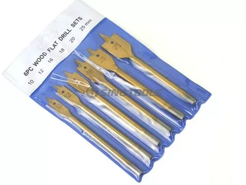 6PC Woodworking Flat Drill